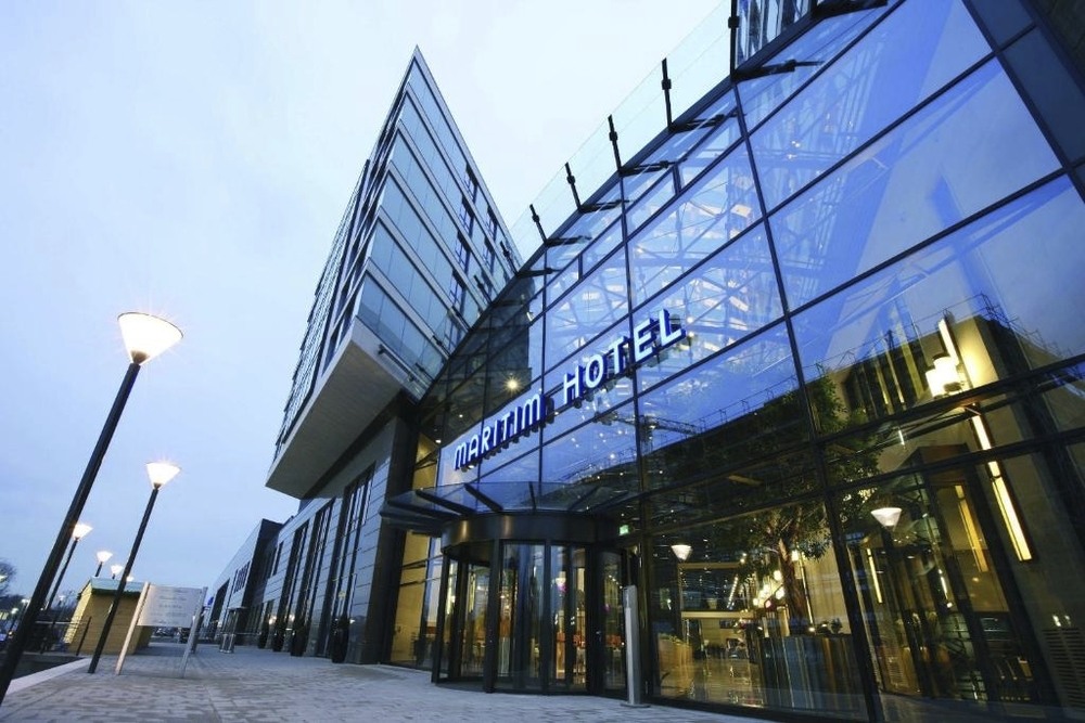 Außenansicht des Maritim Hotel Düsseldorf
