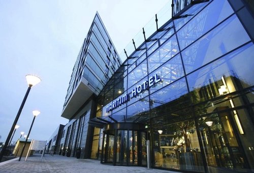 Außenansicht des Maritim Hotel Düsseldorf