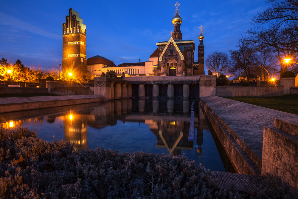 Mathildenhöhe - ein Stadtviertel in Darmstadt