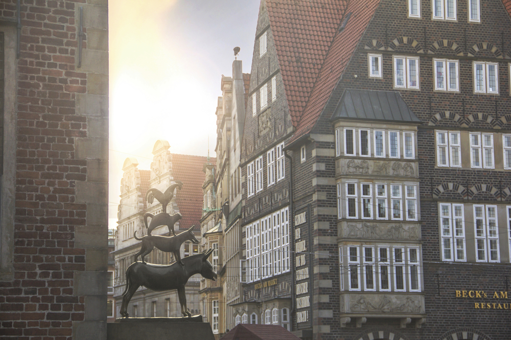 Statue der Bremer Stadtmusikanten