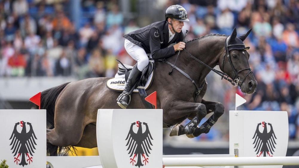 Reit-WM in Aachen Springreiten