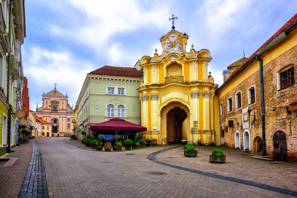 Altstadt von Vilnius in Litauen