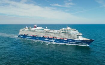 Außenansicht des Mein Schiff 7